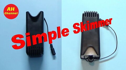 How to DIY - Surface Skimmer Simple & Cheap