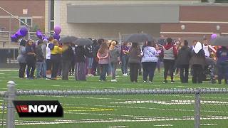 Vigil held for murder high school student