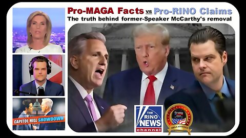 MAGA fact vs. RINO claim: The truth behind Speaker McCarthy's removal - October 6, 2023