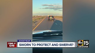 Goodyear officer caught driving recklessly