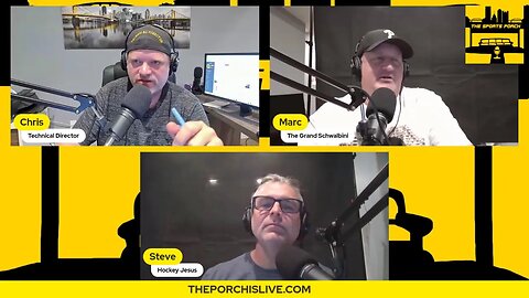 The Porch Is Live in Pittsburgh! NFL Prediction time!