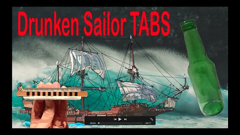 Harmonica TABS for What Shall We Do With the Drunken Sailor