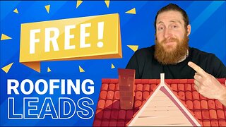 How To Get FREE Roofing Leads!! Never Run Out Of Leads Again