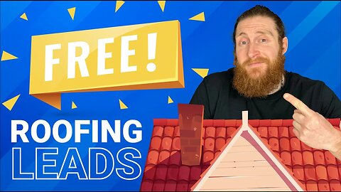 How To Get FREE Roofing Leads!! Never Run Out Of Leads Again