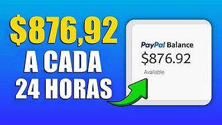 Ganhe $876,92 Por Dia Com um Site Novinho em Folha 🤑 | Ganhar Dinheiro Online 2023