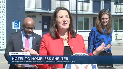 Denver hopes to use DeGette proposed funding to buy hotel to house homeless
