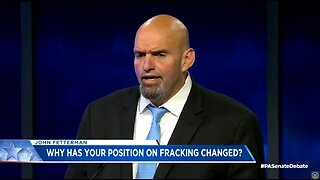 Fetterman Can't Figure Out If He's For Fracking Or Not