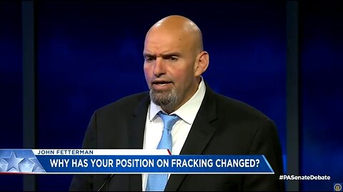 Fetterman Can't Figure Out If He's For Fracking Or Not
