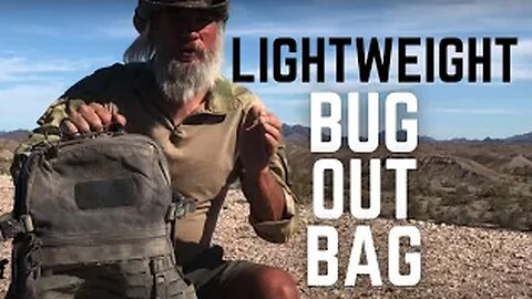 Lightweight Bug Out Bag - Gear Dump