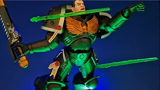 Space Marine - Transforming a McFarlane toy into a collectible