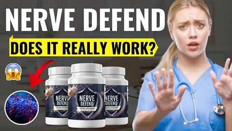 NERVEDEFEND SUPPLEMENT - Does Nerve Defend Supplement Really Work? (My In-Depth Nervedefend Review)