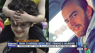 Man charged in best friend's murder