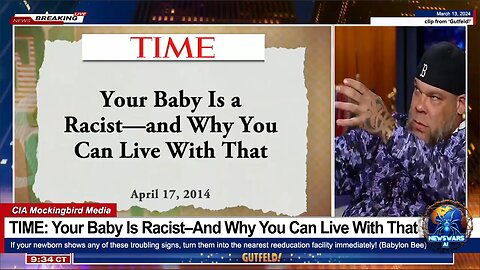 TIME: Your Baby Is Racist (Tyrus Responds on Gutfeld!)