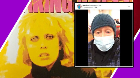 Singer Hazel O'Connor In COMA, Rccently Had Booster / Hugo Talks #lockdown