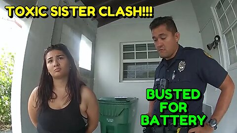 Miami Sisters Busted for Battery after Dispute - Miami, Florida - May 7, 2023