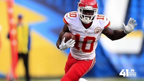 Chiefs WR Tyreek Hill part of police investigation in Overland Park