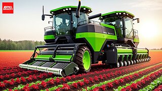 20 Epic Futuristic Agri Machines - High Tech Marvels