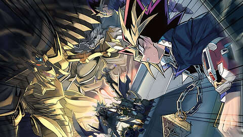 Yami Yugi vs Yami Marik Battle City Duel