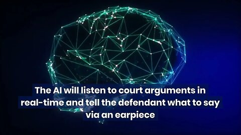 The world's 1st AI lawyer?