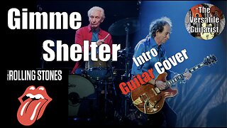 Gimme Shelter - Guitar Cover - Open E Tuning.