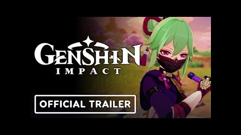 Genshin Impact - Official Kuki Shinobu Gameplay Overview Trailer