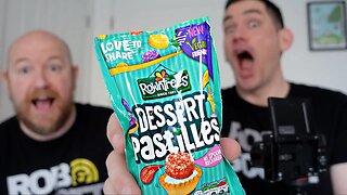 Can He Guess The Dessert Flavour Sweets!? TASTE TEST