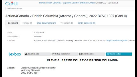 Action4Canada Case Struck In Its Entirety (No Surprise)