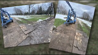 Family upset over flooded grave site