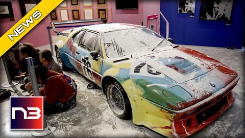 BMW Reacts after Protesters do the Unthinkable to Andy Warhol’s Iconic Car