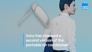 Sony has released a second version of the portable air conditioner