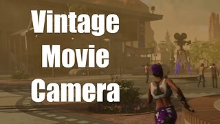Saints Row Vintage Movie Camera (Collectible)