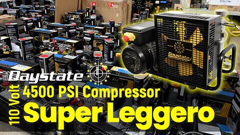 Daystate Super Leggero 110V 4500 psi Air Compressor