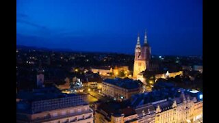 Youtuber faz BASE jumping na Catedral de Zagreb