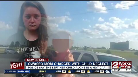 Owasso mom charged with child neglect