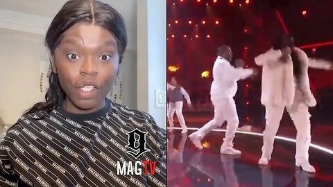 "One Song Took Us Here" Scar Lip Reacts After Performing At The BET Awards Wit Busta Rhymes! 🎤