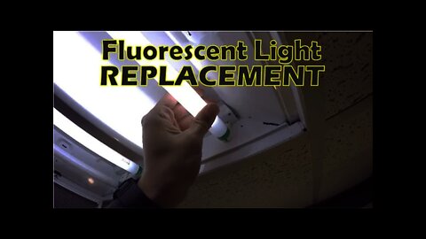 Fluorescent Light Bulb Replacement - How To