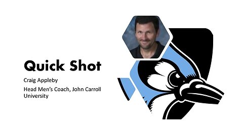 On the 2022 Season - A Quick Shot with Craig Appleby, Head Men's Coach at @JohnsHopkins