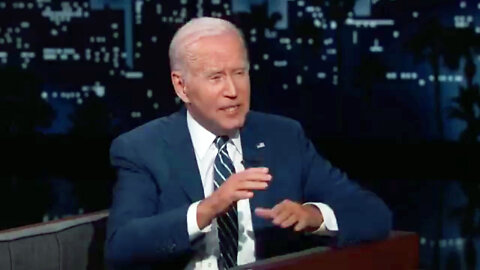Joe Biden Jokes On Jimmy Kimmel About Sending Opponents To Jail