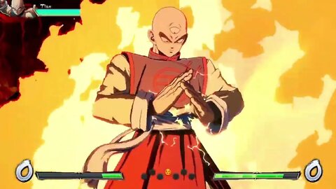 Dragon Ball FighterZ - Tien vs. Yamcha Gameplay