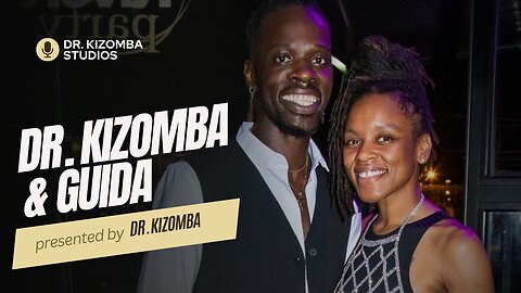 Dr Kizomba | 🇦🇴 | and Guida | 🇭🇹 | Practicing the Dance Choreography at Dr Kizomba Studios!