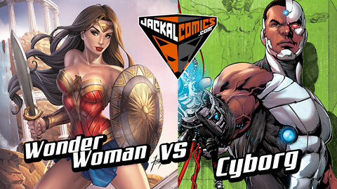 WONDER WOMAN Vs. CYBORG - Comic Book Battles: Who Would Win In A Fight?