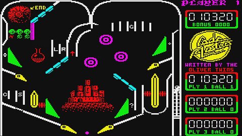 Advanced Pinball Simulator ZX Spectrum Video Games Retro Gaming Arcade 8-bit