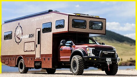 This Earth Roamer Style Motorhome Is Big On The INSIDE Not Just the Outside! WanderBox Outpost