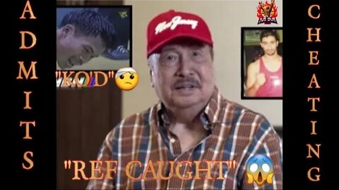 (BIG NEWS) CORRUPT REFEREE PADILLA JR OPENLY ADMITS TO CHEATING FOR PACQUIAO vs NADAL HUSSEIN! #TWT