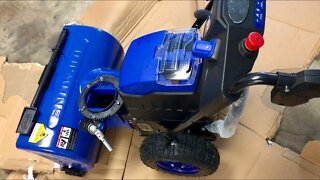 How to assemble the Snow Joe iON24SB-XR 80V Max 5.0 Ah Cordless Self-Propelled Two-Stage Snow Blower