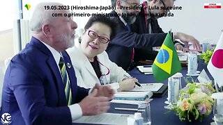 Lula se reúne com o primeiro ministro do Japão