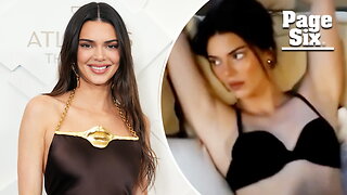 Topless Kendall Jenner risks nip-slip in Calvin Klein campaign