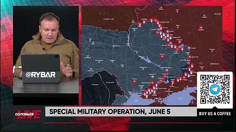 ►🇷🇺🇺🇦🚨❗️⚡️ Rybar Review of the Special Military Operation on June 5 2024