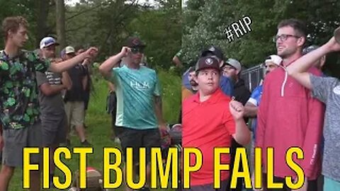 FIST BUMPS LEFT HANGING - DISC GOLF EDITION - #RIP