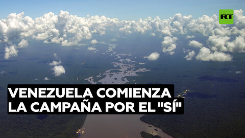 Venezuela comienza la campaña por el "Sí" en defensa del territorio Esequibo